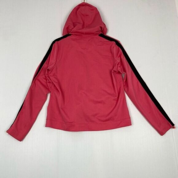 Oleg Cassini Sport Women's Jacket Full Zip Pockets Pink  Size M embroidery - Picture 4 of 9